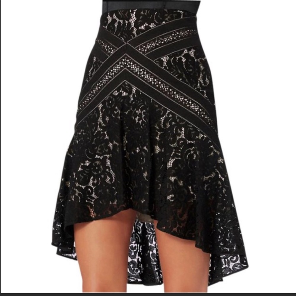 LOVER rapture High low embroidery skirt US size 4